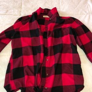 Hollister Checkered Flannel